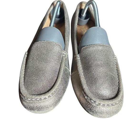 Vionic Debbie Metallic Gold US 9 Slip on loafer driving moccasin comfort casual - Picture 4 of 11